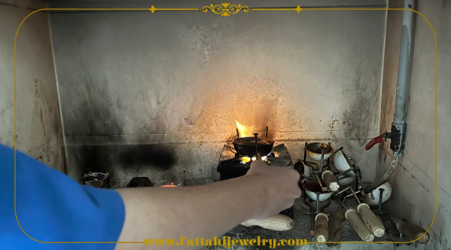 آموزش موم کاری طلا و نقره