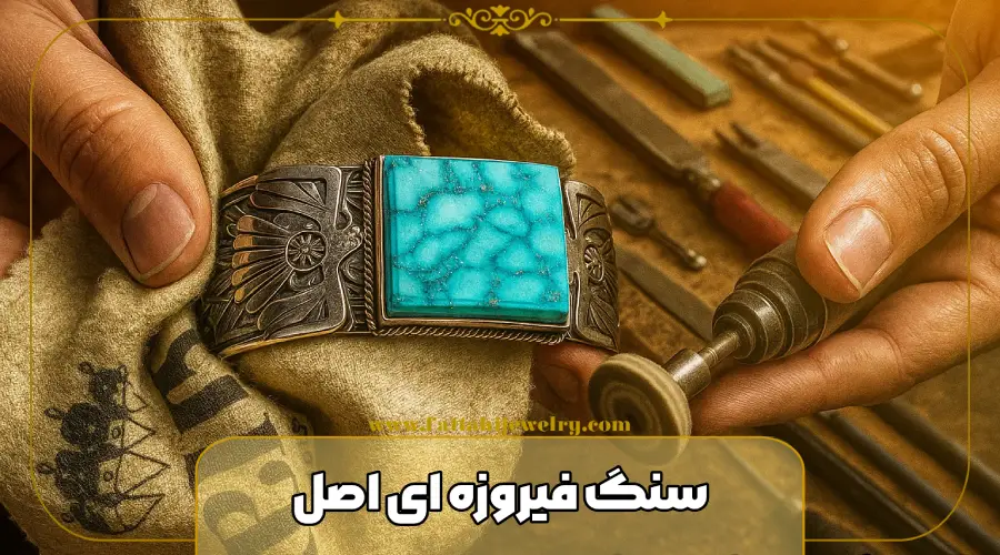 تشخیص سنگ فیروزه ای اصل